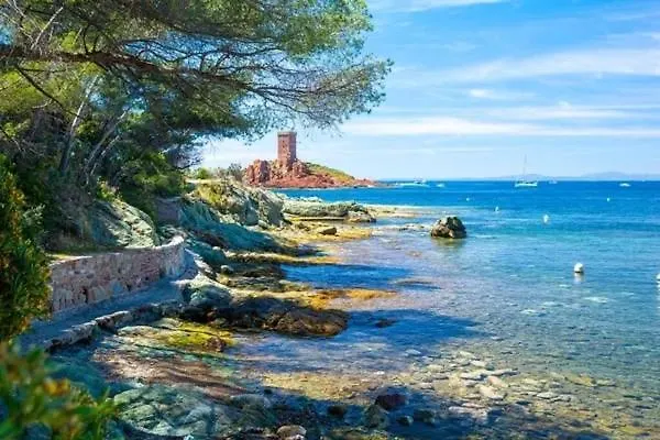 Pool,Beach,Garden,Parking Free,4 Travelers Saint-Raphael  Apartment Saint-Raphael (Var)